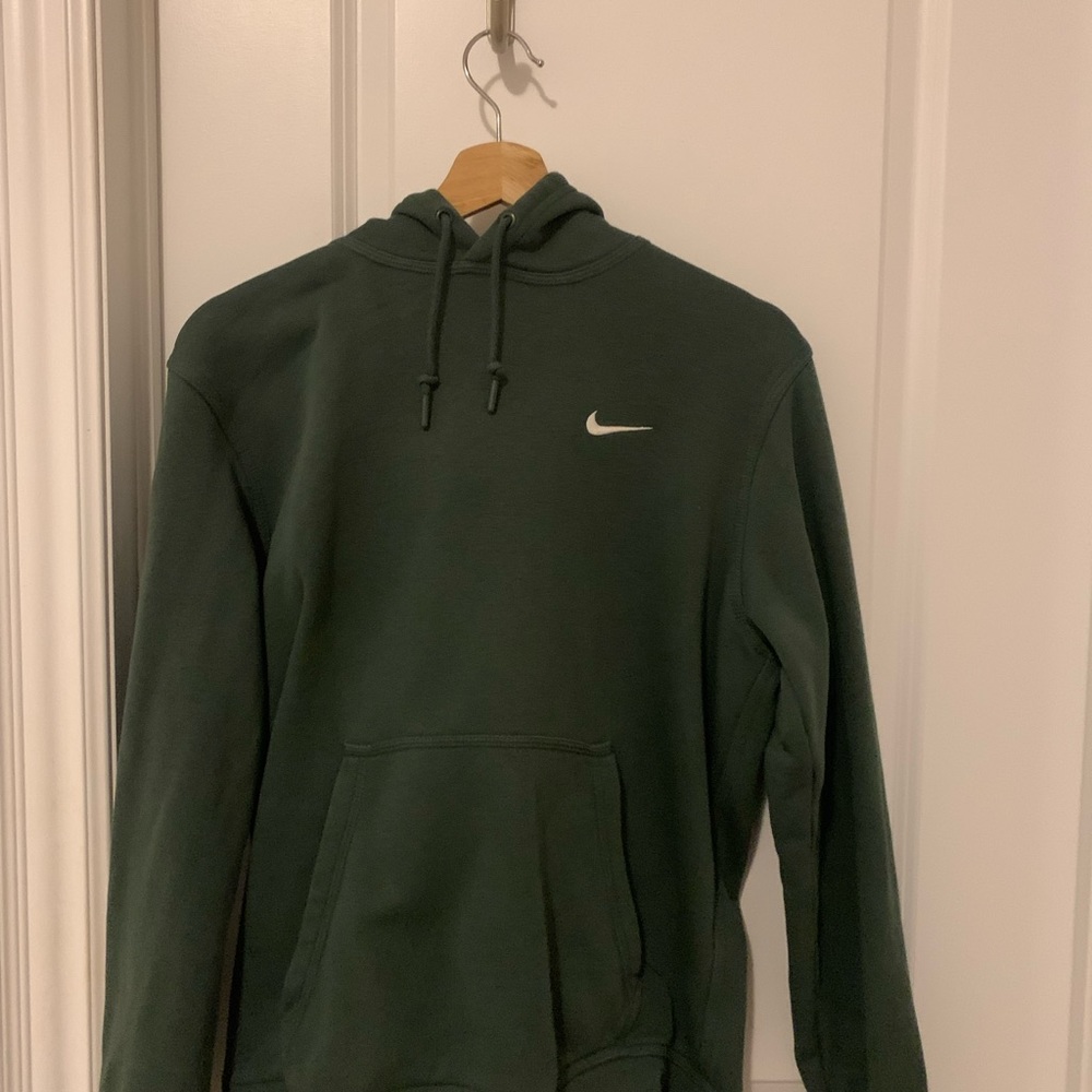 Nike forest green hoodie